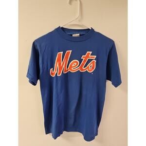 Vintage New York Mets Shirt Rawlings Size Medium Single Stitch Made In USA